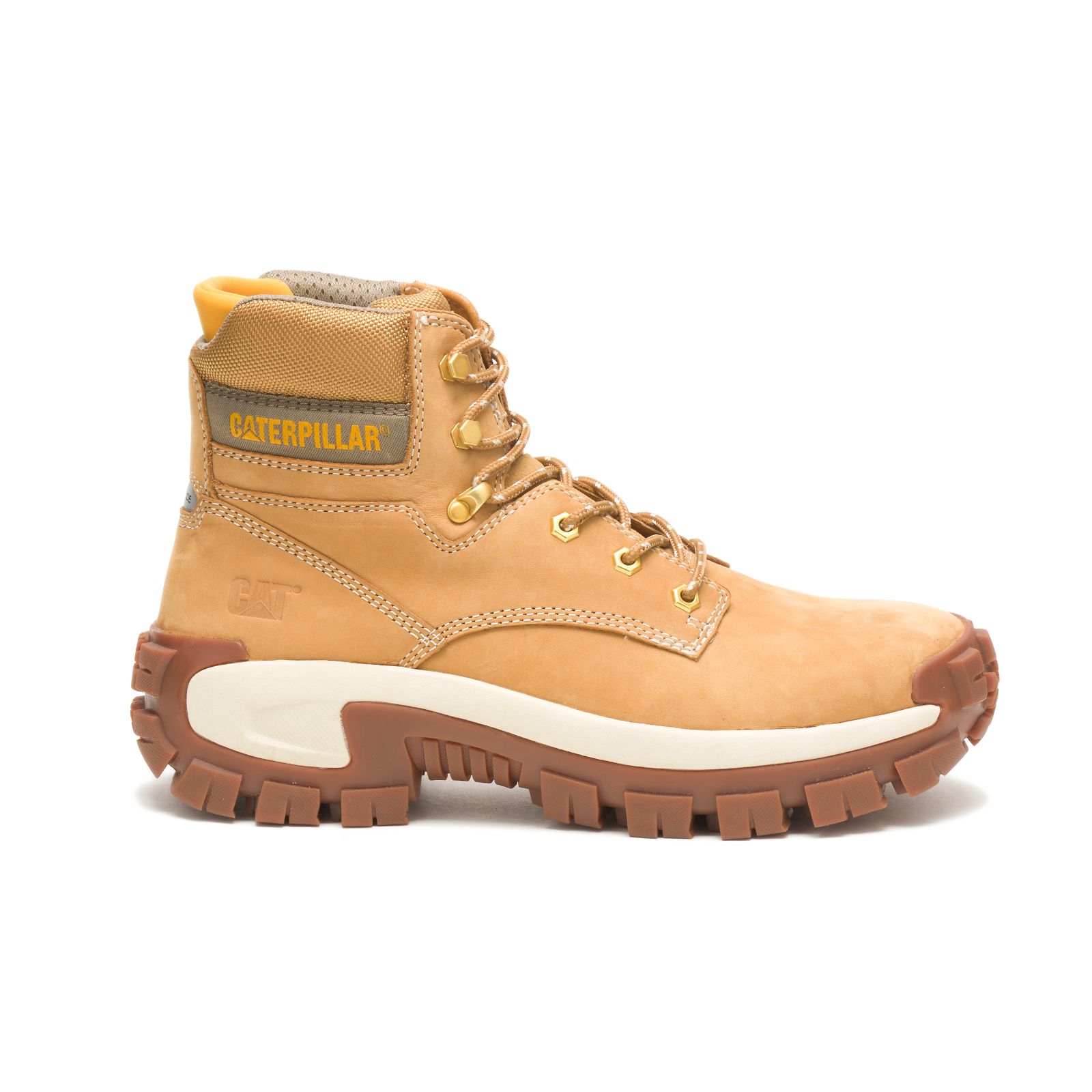 Caterpillar Invader Hi Steel Toe - Mens Work Boots - Orange - NZ (910HEGXFK)